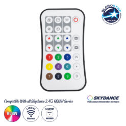 LOC LED Of Cyprus - GloboStar® 73158 R9 SKYDANCE Ασύρματο Χειριστήριο RF 2.4Ghz 1 Group για όλα τα Πολύχρωμα SKYDANCE Controller DC 3V 1 x CR2032 - IP20  Μ10.7 x Π5.8 x Υ1cm - 5 Χρόνια Εγγύηση
