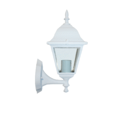 LOC LED Of Cyprus - ACA-Lighting HI6041WMS Wall Latern Lampwhite 60W Square Square Top Ral C3619M