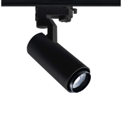 LOC LED Of Cyprus - ACA-Lighting MEL1540B4 Sand Black LED Zoomable Track Luminaire 15W 4000K 3-Phase 20-50° 1500Lm Max. 230V AC Ra80 5Yrs