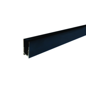 LOC LED Of Cyprus - ACA-Lighting MS1MB Magnetic SurfACe/Pendant Track 48V DC 1M Matte Black