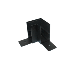 LOC LED Of Cyprus - ACA-Lighting MS90B Matte Black 90° Corner For Magnetic SurfACe/Pendant Track