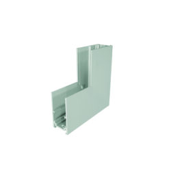 LOC LED Of Cyprus - ACA-Lighting MS90INW Matte White 90° Inner Corner For Magnetic SurfACe/Pendant Track