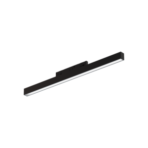 LOC LED Of Cyprus - ACA-Lighting TLUCCA1030B Mini Black Magnetic Luminaire 24V DC 10W 3000K 450Lm 100° Ra90 5 Yrs L300Mm