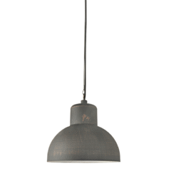 LOC LED Of Cyprus - ACA-Lighting BERO1PR Rust Pendant Luminaire Bero 1Xe27 Max.10W LED IP44 With Opal Pc Diffuser