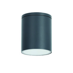 LOC LED Of Cyprus - ACA-Lighting LG2301GU10G Gu10  Round Ceiling Luminaire 230V AC Dark Grey IP65 Gu10 Max.35W
