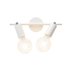 LOC LED Of Cyprus - ACA-Lighting SUT1912TWH Wall Mounted 1Χe27 White Mat Metal 8Χ8Χ14Cm Mohicans