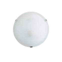 LOC LED Of Cyprus - ACA-Lighting XD01300W Ceiling Lamp D30 White Glass Albatre