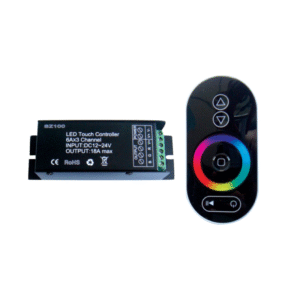 LOC LED Of Cyprus - ACA-Lighting SZ100-TOUCH Power Rgb LED Controller 18A 216W/12V 432W/24V & Rf Touch Remote