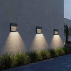 LOC LED Of Cyprus - kelvo® STEPART KLV-101-0105 Φωτιστικό Σκαλοπατιού / Διαδρόμου LED 4W 500lm 45° AC 220-240V Αδιάβροχο IP65 Θερμό Λευκό 2700K - Lumileds SMD Chip & TÜV SÜD Driver - Γκρι Ανθρακί Ματ - Μ15 x Π3.5 x Υ15cm - 5 Χρόνια Εγγύηση