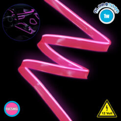 LOC LED Of Cyprus - Εύκαμπτο φωτιζόμενο καλώδιο Neon Φούξια GloboStar 08003