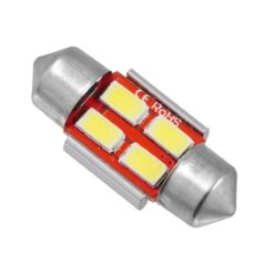LOC LED Of Cyprus - Σωληνωτός LED Extreme Truck Series Can-Bus 3ης Γενιάς 31mm 3w 24V Ψυχρό Λευκό 6000k GloboStar 81341