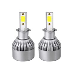 LOC LED Of Cyprus - GloboStar® 82001 H3 C6 Line KIT Βασικού Φωτισμού Αυτοκινήτου & Φορτηγού 1st Generation Can-Bus Series LED CREE CXB COB 24W/48W 4800lm/9600lm DC 12V Αδιάβροχο IP65 Ψυχρό Λευκό 6000K