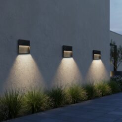 LOC LED Of Cyprus - kelvo® STEPART KLV-101-0104 Φωτιστικό Σκαλοπατιού / Διαδρόμου LED 4W 500lm 45° AC 220-240V Αδιάβροχο IP65 Θερμό Λευκό 2700K - Lumileds SMD Chip & TÜV SÜD Driver - Μαύρο Ματ - Μ15 x Π3.5 x Υ15cm - 5 Χρόνια Εγγύηση