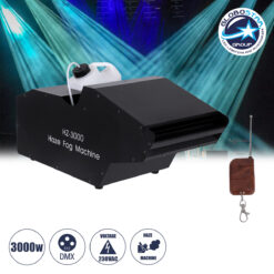 LOC LED Of Cyprus - GLOBOSTAR® HAZER 51173 Stage Μηχανή Ομίχλης & Νέφωσης Καπνού 3000W AC 220-240V IP20 DMX512 Protocol & RF Ασύρματο Χειριστήριο - Μ66 x Π28.5 x Υ36cm - 1 Χρόνο Εγγύηση