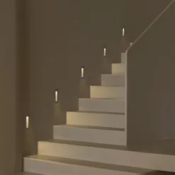 LOC LED Of Cyprus - kelvo® STEPART KLV-101-0093 Χωνευτό Φωτιστικό Σκαλοπατιού / Διαδρόμου LED 3W 375lm 45° AC 220-240V Αδιάβροχο IP65 Θερμό Λευκό 2700K - Lumileds SMD Chip & TÜV SÜD Driver - Γκρι Ανθρακί Ματ - Μ6.5 x Π6.5 x Υ21cm / Q5.4 x 18.9cm - 5 Χρόνια Εγγύηση