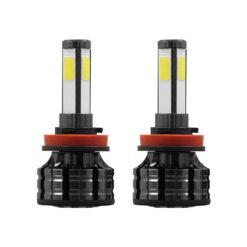 LOC LED Of Cyprus - GloboStar® 82045 H9 K9 Line KIT Βασικού Φωτισμού Αυτοκινήτου & Φορτηγού 3rd Generation Can-Bus Series LED CREE CXB COB 100W 14000lm DC 9-32V Αδιάβροχο IP66 Ψυχρό Λευκό 6000K