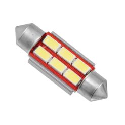 LOC LED Of Cyprus - Σωληνωτός LED Extreme Truck Series Can-Bus 3ης Γενιάς 36mm 4.5w 24V Ψυχρό Λευκό 6000k GloboStar 81342