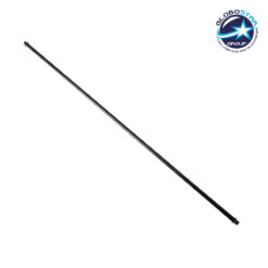 LOC LED Of Cyprus - GloboStar® 77566 Σωλήνας Φωτιστικού με Εξωτερικά Πάσα Μαύρος Φ10 x Υ700mm