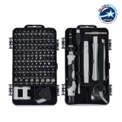 LOC LED Of Cyprus - GLOBOSTAR® ELEKIT 79996 Ολοκληρωμένο Mini DIY ΚΙΤ με 115 Μικροεργαλεία σε 1 Βαλιτσάκι για Επισκευές Κινητών Τηλεφώνων