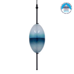 LOC LED Of Cyprus - GLOBOSTAR® TEARDROP 01501 Μοντέρνο Κρεμαστό Φωτιστικό Οροφής με Ντουί 3 x G4 AC 220-240V IP20 - Τιρκουάζ - Μ16 x Π16 x Υ66cm