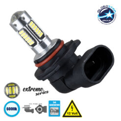 LOC LED Of Cyprus - GloboStar® 81417 Λάμπα Αυτοκίνητου H10 3rd Generation Can-Bus Extreme Series LED 30 SMD 4014 6W 900lm 360° DC 12V IP20 Ψυχρό Λευκό 6000K