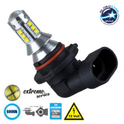 LOC LED Of Cyprus - GloboStar® 81439 Λάμπα Αυτοκίνητου H10 3rd Generation Can-Bus Extreme Series LED 16 CREE XBD 3.5W 760lm 360° DC 12V IP20 Ψυχρό Λευκό 6000K