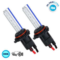 LOC LED Of Cyprus - GloboStar® 84017 H10 ΣΕΤ 2 x Λάμπες Βασικού Φωτισμού Αυτοκινήτου & Μοτοσυκλέτας Xenon HID 70W 6400lm IP20 Ψυχρό Λευκό 8000K