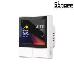 LOC LED Of Cyprus - GloboStar® 80096 SONOFF NSPanel-EUW - Wi-Fi Smart Scene Wall Switch (86/EU Type) - Integrated HMI Touch Panel -  Smart Controller & Gateway for All Smart Devises