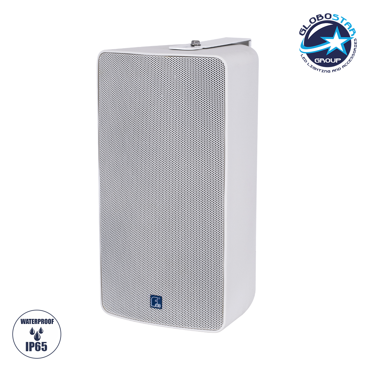 LOC LED Of Cyprus - GloboStar® FDB ES108WT 98005 Facilities Speaker - Παθητικό Ηχείο Εγκαταστάσεων Επιτοίχιο με Μετασχηματιστή 100V & 16Ω - 150W RMS (600W Peak) - 1 x 8" Inches LF & 1 x 1" Inches HF - Αδιάβροχο IP65 - Λευκό - Μ24 x Π28.5 x Υ45cm
