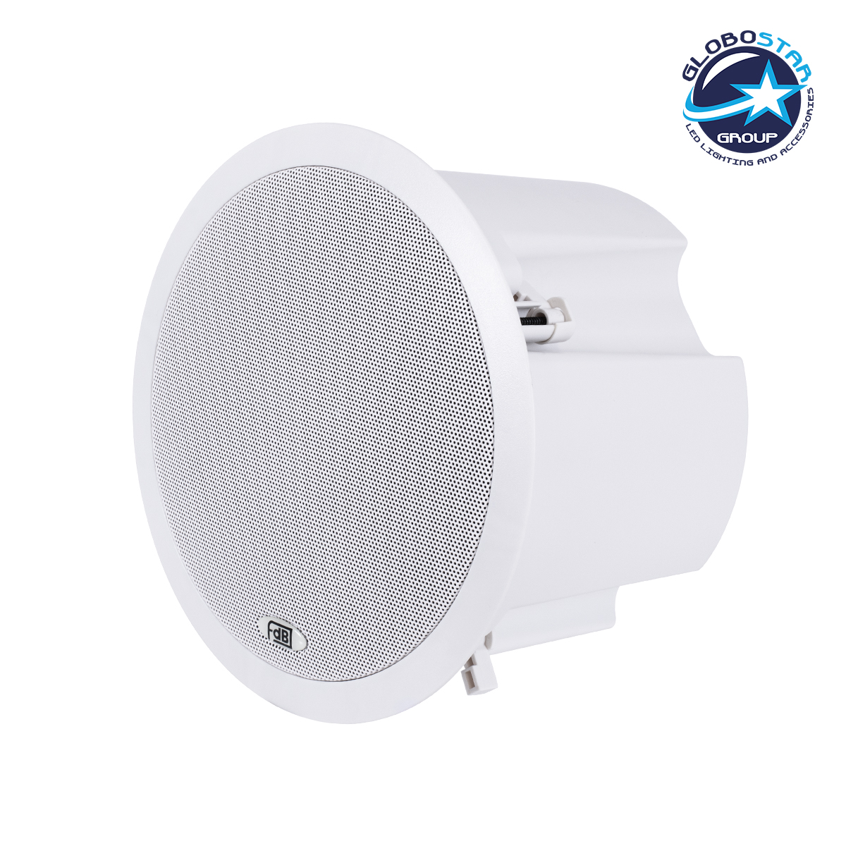 LOC LED Of Cyprus - GLOBOSTAR® FDB C800T 98013 Χωνευτό Παθητικό Ηχείο Εγκαταστάσεων με Μετασχηματιστή 100V & 8Ω - 50W RMS (100W Peak) - 1 x 8" Inches LF & 1 x 1" Inches HF - IP20 - Λευκό - Μ28 x Π28 x Υ19.1cm / Q24.5 x 17.7cm - 2 Χρόνια Εγγύηση
