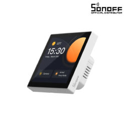 LOC LED Of Cyprus - GloboStar® 80095 SONOFF NSPanel86PW Wi-Fi & Zigbee 3.0 Smart Scene Wall Switch (86/EU Type) - AC 100-240V - Integrated HMI Touch Panel - Smart Controller & Gateway for All Smart Devises