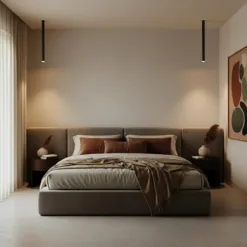 LOC LED Of Cyprus - kelvo® DUCT KLV-101-0053 Φωτιστικό Downlight Σποτ για Λάμπα MR16 με Ντουί GU10 AC 220-240V IP20 - Μαύρο Ματ - Μ6 x Π6 x Υ60cm