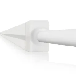 LOC LED Of Cyprus - kelvo® NEONPRO KLV-101-0063 Τάπα Σύνδεσης Τροφοδοσίας για Neon Flex LED Αδιάβροχο IP65 - Διάφανο - Μ2.4 x Π0.8 x Υ1.4cm